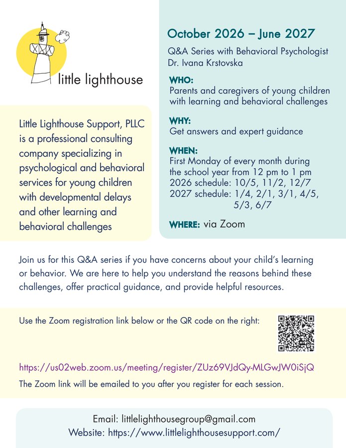 Q&A Series flyer